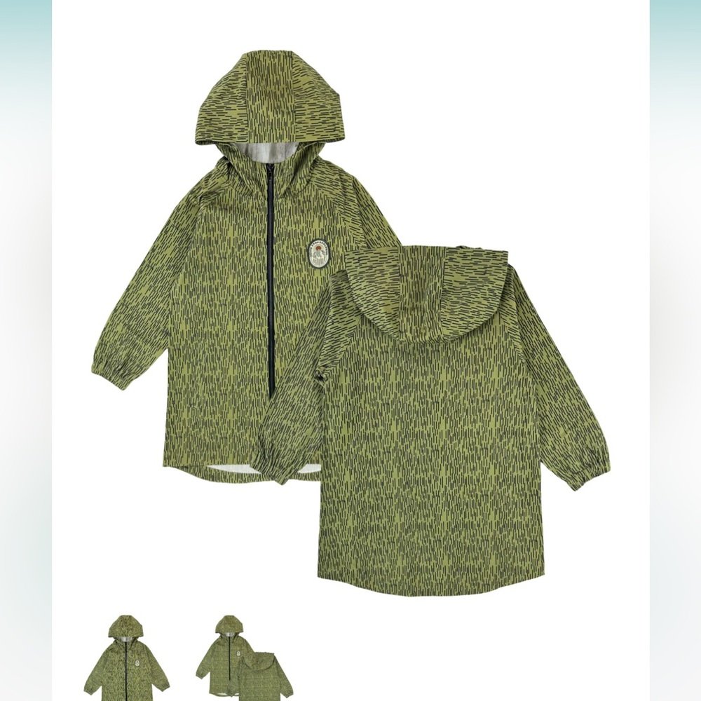 TINY WHALES / Explorer Trench Jacket /Rain Combo
